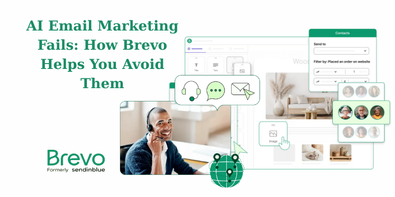 AI Email Marketing Fails: How Brevo Helps You Avoid Them?